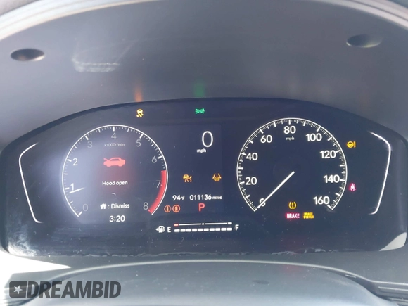 2024 Honda Civic EX z VIN 2HGFE1F70RH320192, wystawiony jako IAAI lot #42282169 z przebiegiem 11 136 mil mil oraz . Historia ofert i sprzedaży dostępna na DreamBid. Obrazek 7.