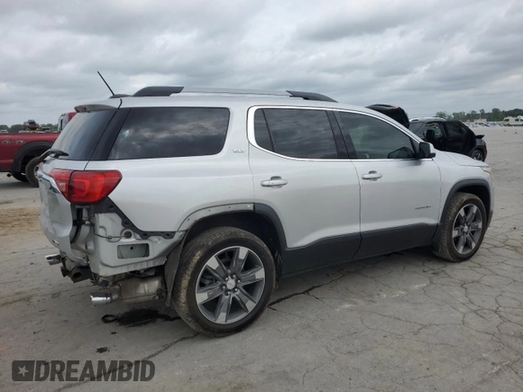 2018 GMC Acadia SLT with VIN 1GKKNWLS2JZ141423, listed as a Copart auction lot 60933745 with 107,605 mi miles and Clean title. Bid and sale history available at DreamBid. Image 3.