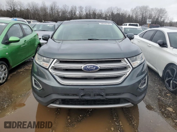 2015 Ford Edge Titanium with VIN 2FMTK4K91FBB83440, listed as a Copart auction lot 50348185 with 193,461 mi miles and Clean Title. Bid and sale history available at carsss.com. Image 5.