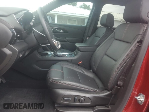 2023 Chevrolet Traverse RS with VIN 1GNEVJKWXPJ343036, listed as a Copart auction lot 57858945 with 16,074 mi miles and Salvage title. Bid and sale history available at DreamBid. Image 7.