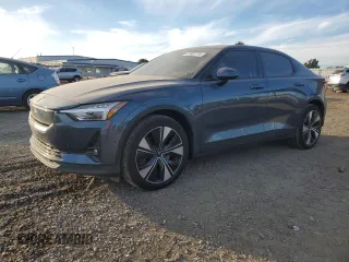 2024 Polestar 2 with VIN YSMFD3KA1RL211844, listed as a Copart auction lot 77032774 with 23,390 mi miles and Salvage Title. Bid and sale history available at carsss.com. Image 1.