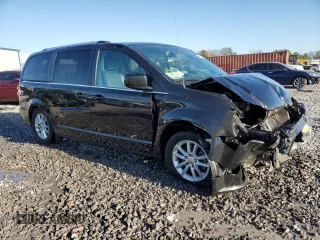 2019 Dodge Grand Caravan SXT with VIN 2C4RDGCG5KR519017, listed as a Copart auction lot 48545795 with 158,347 mi miles and Salvage Title. Bid and sale history available at carsss.com. Image 4.