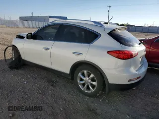 2008 Infiniti EX Journey with VIN JNKAJ09F28M360060, listed as a Copart auction lot 70466094 with 133,089 mi miles and Salvage Title. Bid and sale history available at carsss.com. Image 2.