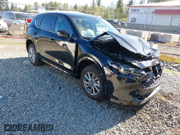 2024 Mazda CX-5 S Select with VIN JM3KFBBL8R0483123, listed as a IAAI auction lot 42173257 with 15,680 mi miles and . Bid and sale history available at carsss.com. Image 1.