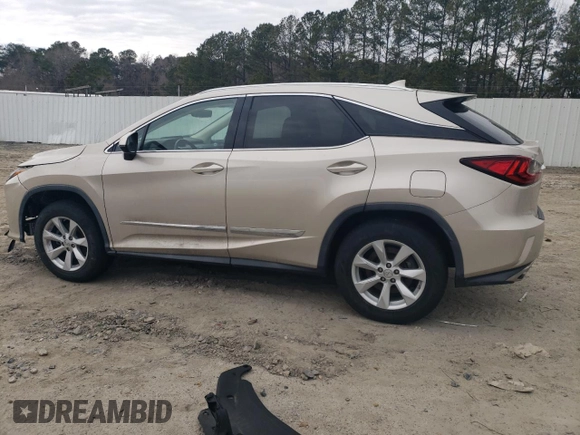 2017 Lexus RX 350 with VIN 2T2BZMCA4HC068695, listed as a Copart auction lot 47447635 with 65,064 mi miles and Salvage title. Bid and sale history available at DreamBid. Image 2.