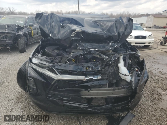 2021 Chevrolet Blazer RS z VIN 3GNKBERS5MS528692, wystawiony jako Copart lot #48806655 z przebiegiem 48 422 mil mil oraz Szkoda całkowita • Salvage title. Historia ofert i sprzedaży dostępna na DreamBid. Obrazek 5.