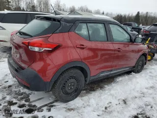 2019 Nissan Kicks S with VIN 3N1CP5CU3KL524370, listed as a Copart auction lot 45538955 with 136,915 mi miles and Clean Title. Bid and sale history available at carsss.com. Image 3.