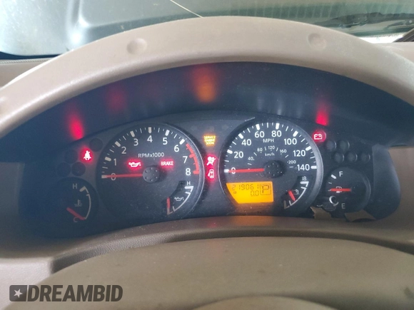 2005 Nissan Frontier SE with VIN 1N6AD06U85C440652, listed as a Copart auction lot 66146454 with 219,061 mi miles and Salvage title. Bid and sale history available at DreamBid. Image 9.