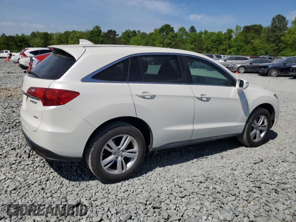 2015 Acura RDX with VIN 5J8TB4H33FL021172, listed as a Copart auction lot 53918845 with 81,029 mi miles and Salvage Title. Bid and sale history available at DreamBid. Image 3.