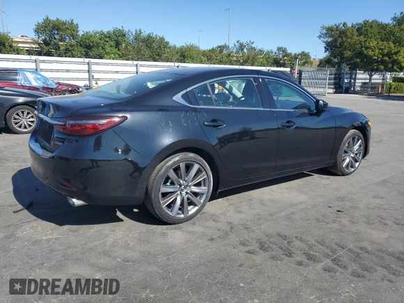 2021 Mazda 6 Touring with VIN JM1GL1VM7M1614986, listed as a Copart auction lot 83183424 with 38,168 mi miles and Salvage Title. Bid and sale history available at DreamBid. Image 3.