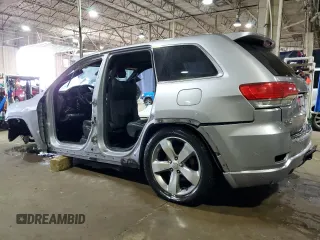 2014 Jeep Grand Cherokee Overland with VIN 1C4RJFCM8EC316368, listed as a Copart auction lot 83742844 with Not Provided miles and Clean Title. Bid and sale history available at DreamBid. Image 2.