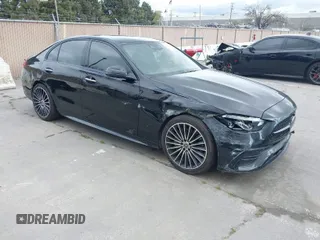 2022 Mercedes-Benz C 300 with VIN W1KAF4GBXNR037485, listed as a IAAI auction lot 41901915 with 36,504 mi miles and . Bid and sale history available at DreamBid. Image 1.