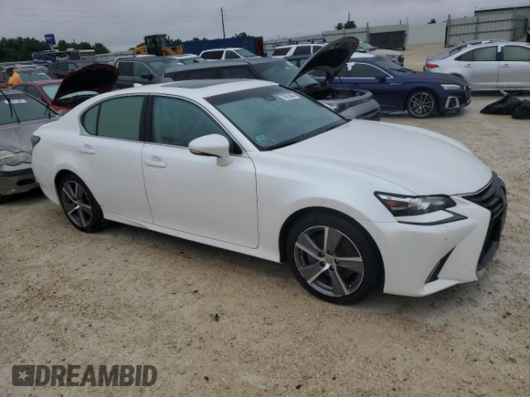 2016 Lexus GS 350 with VIN JTHCZ1BL4GA002028, listed as a Copart auction lot 74914494 with 0 mi miles and Salvage Title. Bid and sale history available at carsss.com. Image 4.