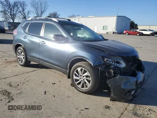 2014 Nissan Rogue SL with VIN 5N1AT2MT1EC815837, listed as a Copart auction lot 88888635 with 93,069 mi miles and Salvage Title. Bid and sale history available at carsss.com. Image 4.