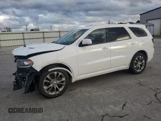 2019 Dodge Durango R/T with VIN 1C4SDHCT0KC675768, listed as a Copart auction lot 47802965 with 88,386 mi miles and Salvage title. Bid and sale history available at DreamBid. Image 1.