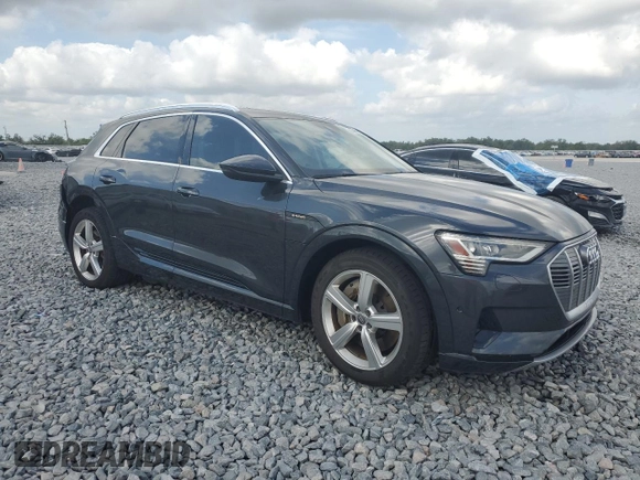 2019 Audi e-tron Premium Plus z VIN WA1LAAGE8KB024694, wystawiony jako Copart lot #54429195 z przebiegiem 46 534 mil mil oraz Szkoda całkowita • Salvage title. Historia ofert i sprzedaży dostępna na DreamBid. Obrazek 4.