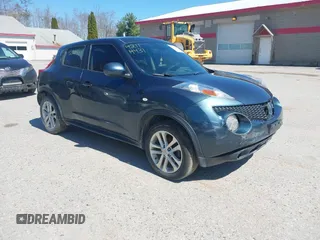 2013 Nissan Juke S with VIN JN8AF5MR2DT220192, listed as a IAAI auction lot 42114431 with 200,651 mi miles. Bid and sale history available at carsss.com. Image 1.