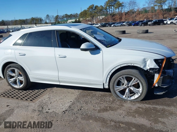 2023 Audi Q8 Premium with VIN WA1AVBF14PD022081, listed as a IAAI auction lot 41623196 with 8,432 mi miles and . Bid and sale history available at DreamBid. Image 13.