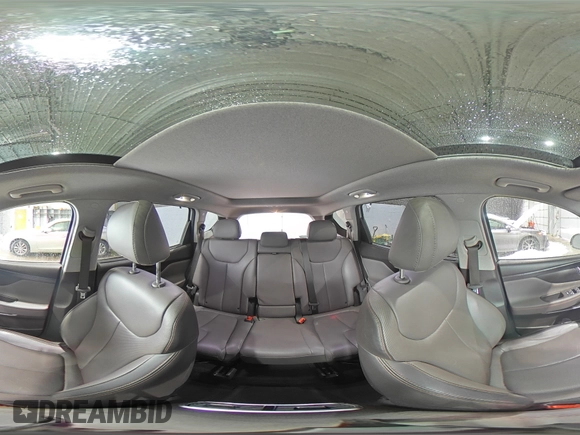 2019 Hyundai Santa Fe Ultimate with VIN 5NMS5CAD5KH002245, listed as a Copart auction lot 45110185 with 33,991 mi miles and Salvage Title. Bid and sale history available at carsss.com. Image 16.