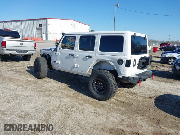 2022 Jeep Wrangler Unlimited Rubicon z VIN 1C4JJXFGXNW121489, wystawiony jako IAAI lot #41749550 z przebiegiem 56 601 mil mil oraz . Historia ofert i sprzedaży dostępna na DreamBid. Obrazek 3.