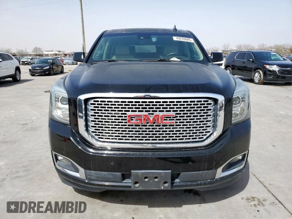 2017 GMC Yukon Denali with VIN 1GKS1CKJ4HR151187, listed as a Copart auction lot 49249685 with 109,449 mi miles and Salvage Title. Bid and sale history available at carsss.com. Image 5.