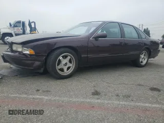 1996 Chevrolet Caprice 1SA Special Value with VIN 1G1BL52P0TR187692, listed as a Copart auction lot 60125235 with 208,685 mi miles and Salvage title. Bid and sale history available at DreamBid. Image 1.