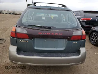 2001 Subaru Legacy Outback with VIN 4S3BH675317610103, listed as a Copart auction lot 82329804 with 199,445 mi miles and Salvage title. Bid and sale history available at DreamBid. Image 6.