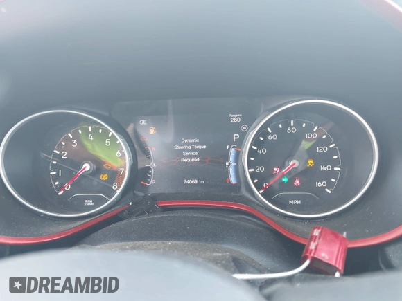 2020 Jeep Compass Trailhawk с VIN 3C4NJDDBXLT124130, выставлен на аукционе IAAI как лот 42123304 с пробегом 74 069 миль миль и . История ставок и продаж доступна на DreamBid. Изображение 7.