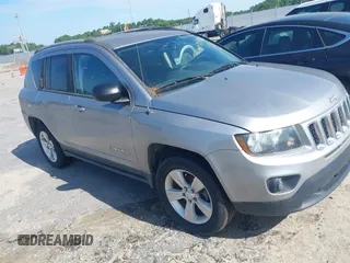 2016 Jeep Compass Sport with VIN 1C4NJDBB2GD662142, listed as a IAAI auction lot 42676965 with 180,685 mi miles and . Bid and sale history available at DreamBid. Image 1.