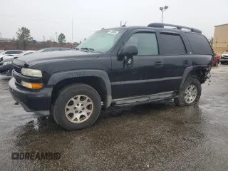 2004 Chevrolet Tahoe Z71 z VIN 1GNEK13T94R308062, wystawiony jako Copart lot #44758895 z przebiegiem 273 156 mil mil oraz Szkoda całkowita • Salvage title. Historia ofert i sprzedaży dostępna na DreamBid. Obrazek 1.