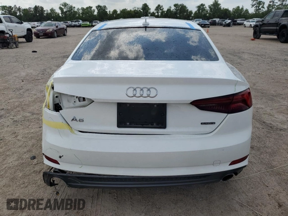 2019 Audi A5 Premium z VIN WAUSNAF53KA019395, wystawiony jako Copart lot #54145495 z przebiegiem 58 634 mil mil oraz Szkoda całkowita • Salvage title. Historia ofert i sprzedaży dostępna na DreamBid. Obrazek 6.