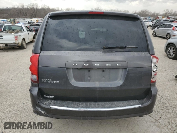 2016 Dodge Grand Caravan SXT with VIN 2C4RDGCG9GR337196, listed as a Copart auction lot 49116265 with 0 mi miles and Salvage Title. Bid and sale history available at carsss.com. Image 6.