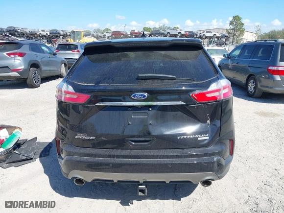 2019 Ford Edge Titanium with VIN 2FMPK3K95KBC57853, listed as a IAAI auction lot 41584769 with 52,932 mi miles. Bid and sale history available at carsss.com. Image 16.