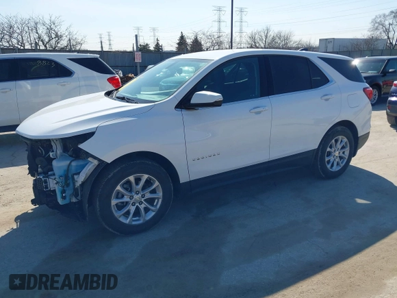 2019 Chevrolet Equinox LT with VIN 3GNAXKEV3KL227230, listed as a IAAI auction lot 41781839 with 78,652 mi miles and . Bid and sale history available at carsss.com. Image 2.