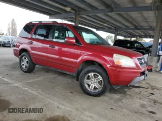 2003 Honda Pilot EX z VIN 2HKYF18533H556365, wystawiony jako Copart lot #48771375 z przebiegiem 114 838 mil mil oraz Szkoda całkowita • Salvage title. Historia ofert i sprzedaży dostępna na DreamBid. Obrazek 4.