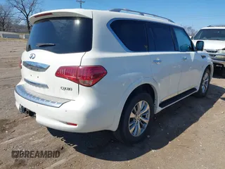 2016 Infiniti QX80 with VIN JN8AZ2NC2G9402766, listed as a IAAI auction lot 41769692 with 188,935 mi miles and . Bid and sale history available at DreamBid. Image 4.