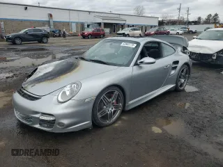 2007 Porsche 911 Turbo with VIN WP0AD29997S784019, listed as a Copart auction lot 52863775 with 0 mi miles and Salvage Title. Bid and sale history available at carsss.com. Image 1.