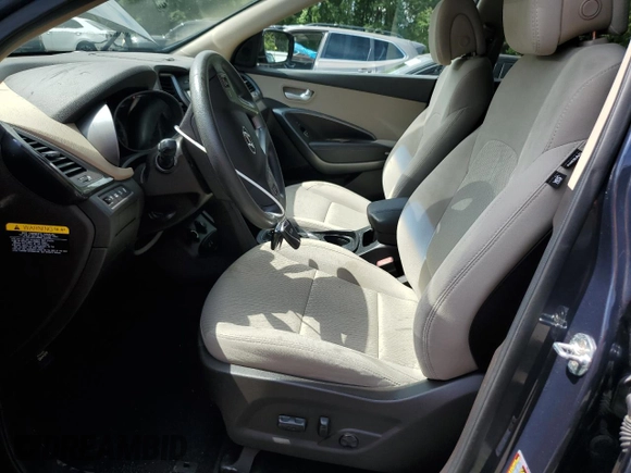 2018 Hyundai Santa Fe 2.4L with VIN 5NMZU3LB3JH056056, listed as a Copart auction lot 60928835 with 93,504 mi miles and Salvage title. Bid and sale history available at DreamBid. Image 7.