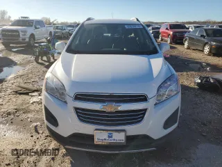 2015 Chevrolet Trax LT with VIN KL7CJLSB4FB124910, listed as a Copart auction lot 80858214 with 119,011 mi miles and Salvage Title. Bid and sale history available at carsss.com. Image 5.
