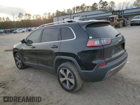 2020 Jeep Cherokee Limited with VIN 1C4PJLDB9LD535298, listed as a Copart auction lot 84803484 with 94,385 mi miles and Salvage Title. Bid and sale history available at carsss.com. Image 2.