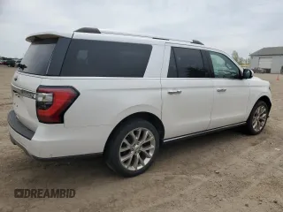 2018 Ford Expedition Max Limited z VIN 1FMJK2AT4JEA63234, wystawiony jako Copart lot #57463045 z przebiegiem 98 540 mil mil oraz Czysty tytuł • Clean title. Historia ofert i sprzedaży dostępna na DreamBid. Obrazek 3.