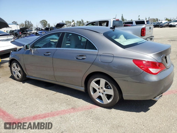 2015 Mercedes-Benz CLA 250 with VIN WDDSJ4EB8FN205137, listed as a Copart auction lot 53049934 with 23,920 mi miles and . Bid and sale history available at DreamBid. Image 2.
