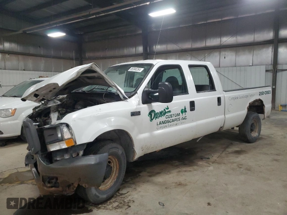 2004 Ford F-350 XL with VIN 1FTSW30LX4EC42564, listed as a Copart auction lot 86998264 with Not Provided miles and Salvage Title. Bid and sale history available at DreamBid. Image 1.