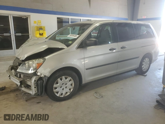 2007 Honda Odyssey LX z VIN 5FNRL38287B004153, wystawiony jako Copart lot #58095495 z przebiegiem Nie podano mil oraz Szkoda całkowita • Salvage title. Historia ofert i sprzedaży dostępna na DreamBid. Obrazek 1.