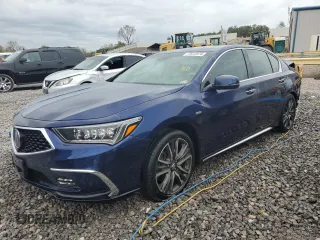2018 Acura RLX Sport Hybrid w/Advance Pkg with VIN JH4KC2F99JC000045, listed as a Copart auction lot 77672974 with 53,169 mi miles and Salvage Title. Bid and sale history available at carsss.com. Image 1.