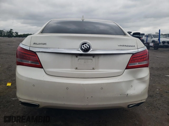 2014 Buick LaCrosse Leather with VIN 1G4GB5G39EF208867, listed as a Copart auction lot 65051634 with 142,253 mi miles and Salvage Title. Bid and sale history available at carsss.com. Image 6.