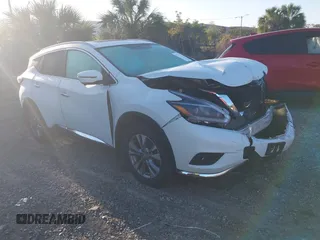 2018 Nissan Murano S with VIN 5N1AZ2MH0JN156416, listed as a IAAI auction lot 41763108 with 79,969 mi miles. Bid and sale history available at carsss.com. Image 1.