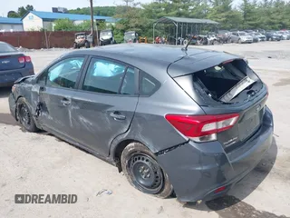 2018 Subaru Impreza with VIN 4S3GTAA60J3731249, listed as a IAAI auction lot 42294911 with 73,342 mi miles and . Bid and sale history available at DreamBid. Image 3.