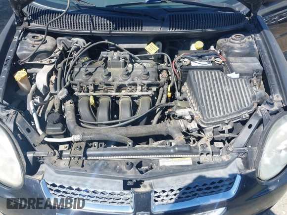 2005 Dodge Neon SXT with VIN 1B3ES56C85D143830, listed as a IAAI auction lot 41990483 with 205,947 mi miles. Bid and sale history available at carsss.com. Image 10.