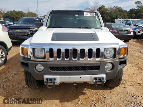 2009 Hummer H3 SUV Luxury with VIN 5GTEN13EX98137572, listed as a Copart auction lot 43179855 with 0 mi miles and Clean Title. Bid and sale history available at carsss.com. Image 5.